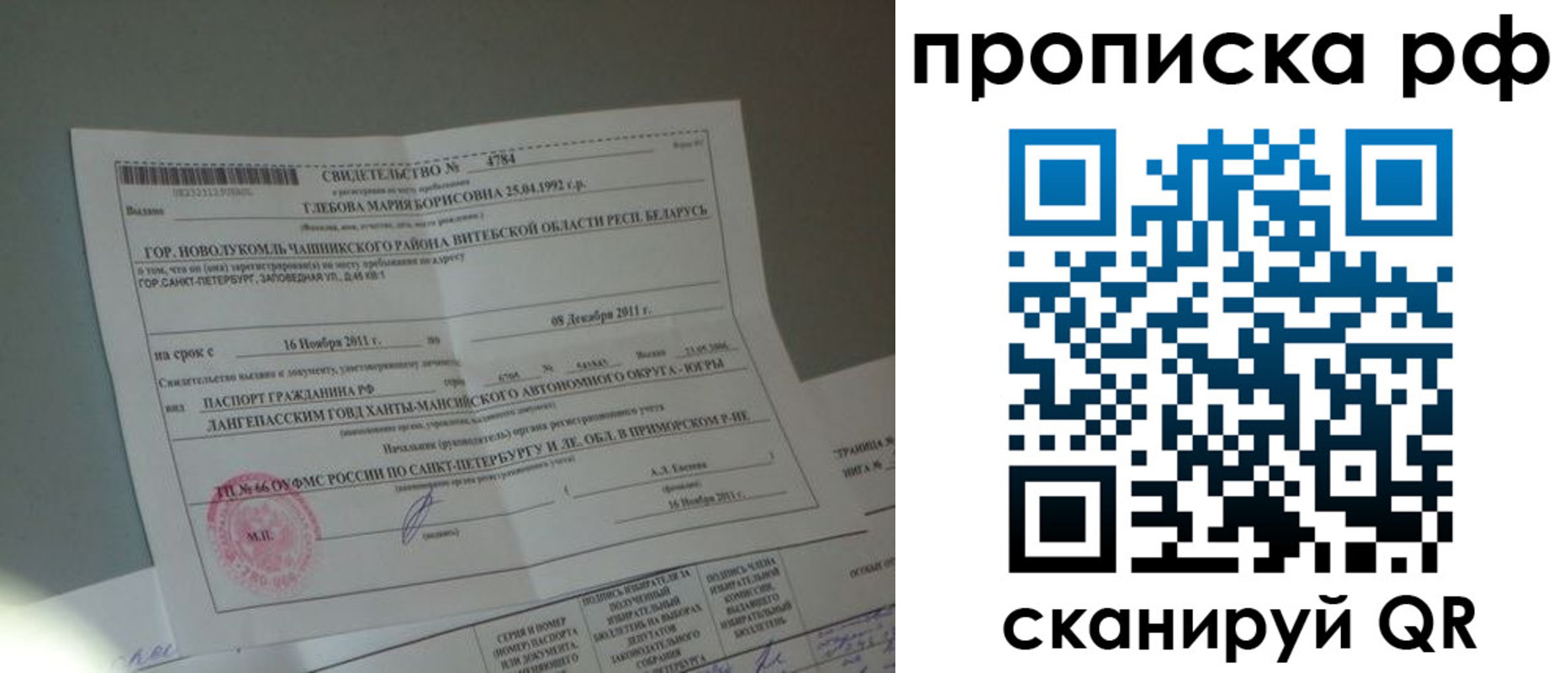 временная прописка в Боровске